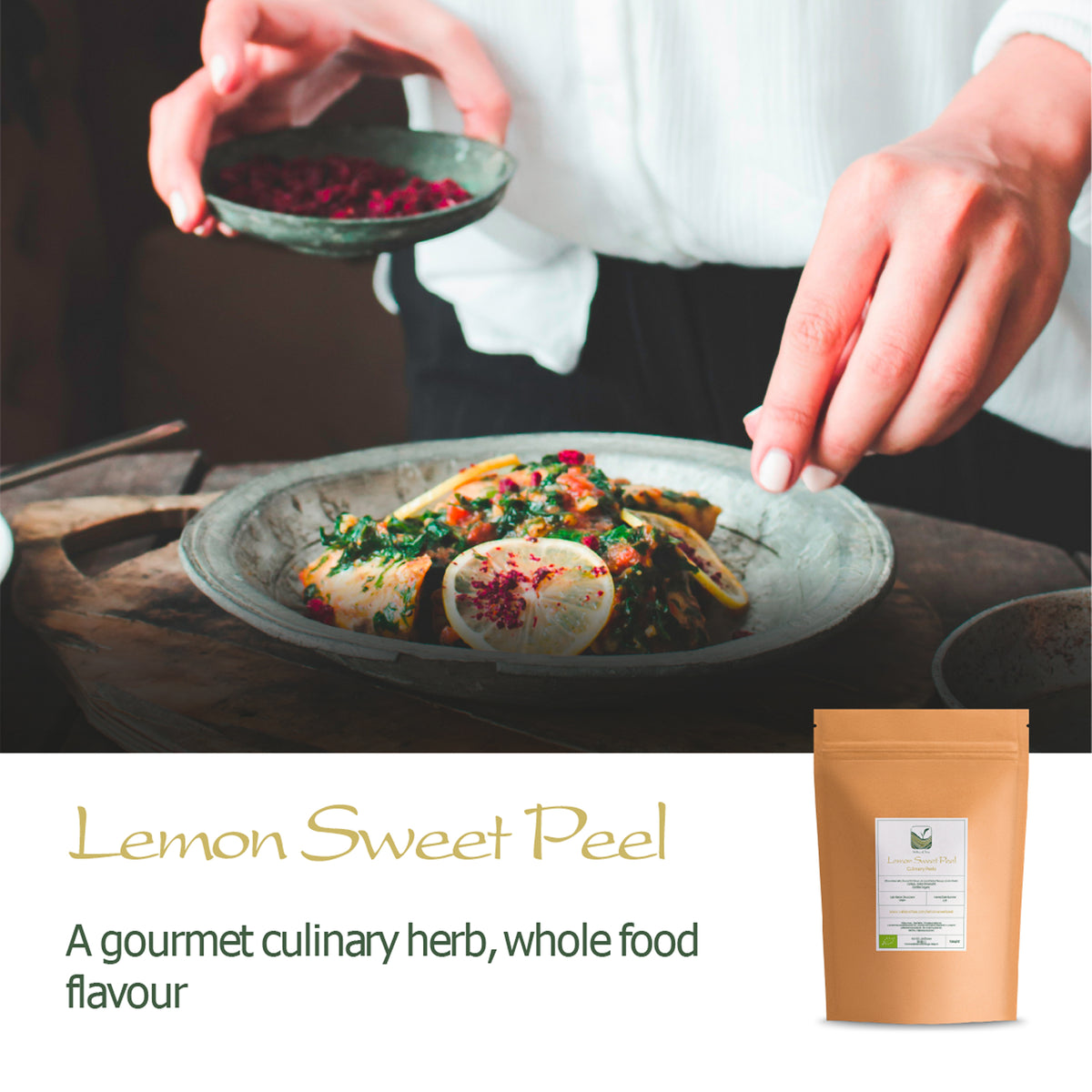 Lemon Sweet Peel 100g