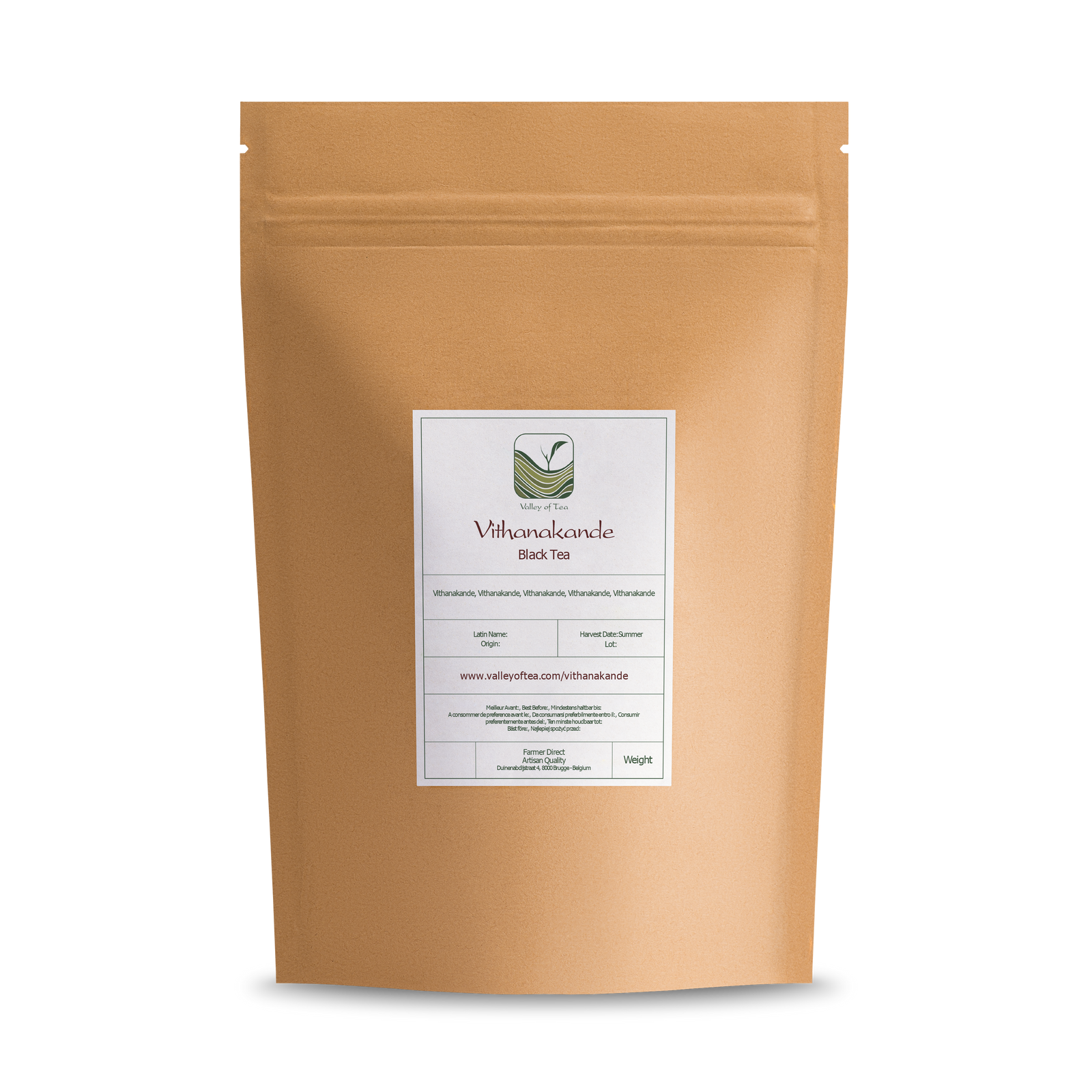 Sri Lanka Black Tea Leaf - Special Grade From Nuwara Eliya 100g